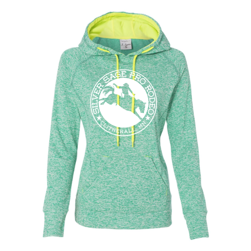 Women's J. America Polyester Fleck Fleece