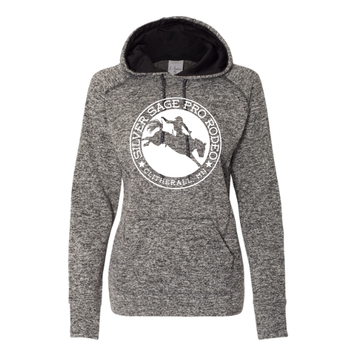 Women's J. America Polyester Fleck Fleece