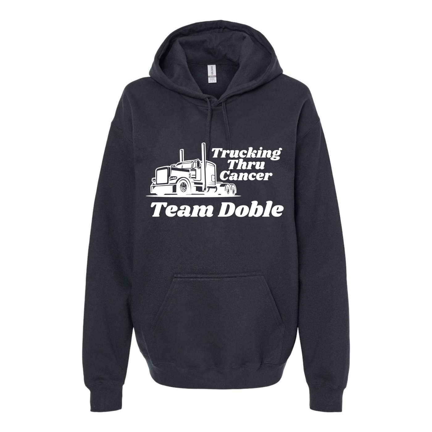 Adult Trucking Thru Cancer Sweatshirt