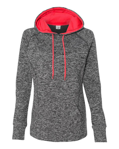 Women's J. America Polyester Fleck Fleece