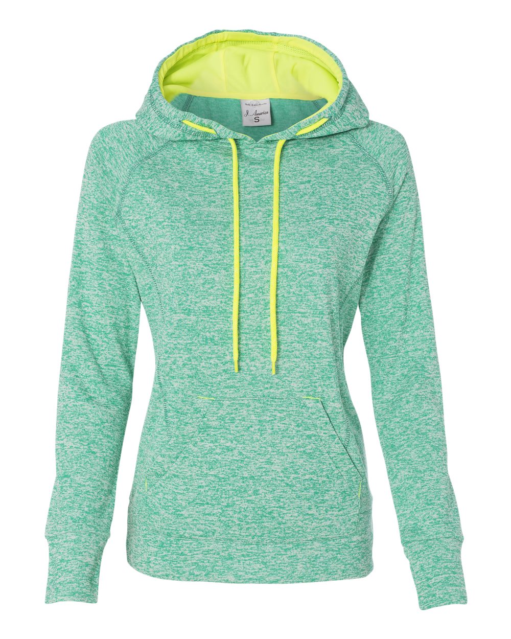 Women's J. America Polyester Fleck Fleece