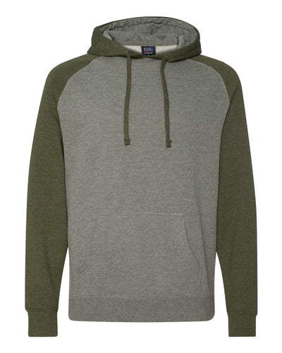 Independent Trading Co. Raglan Hooded Sweatshirt