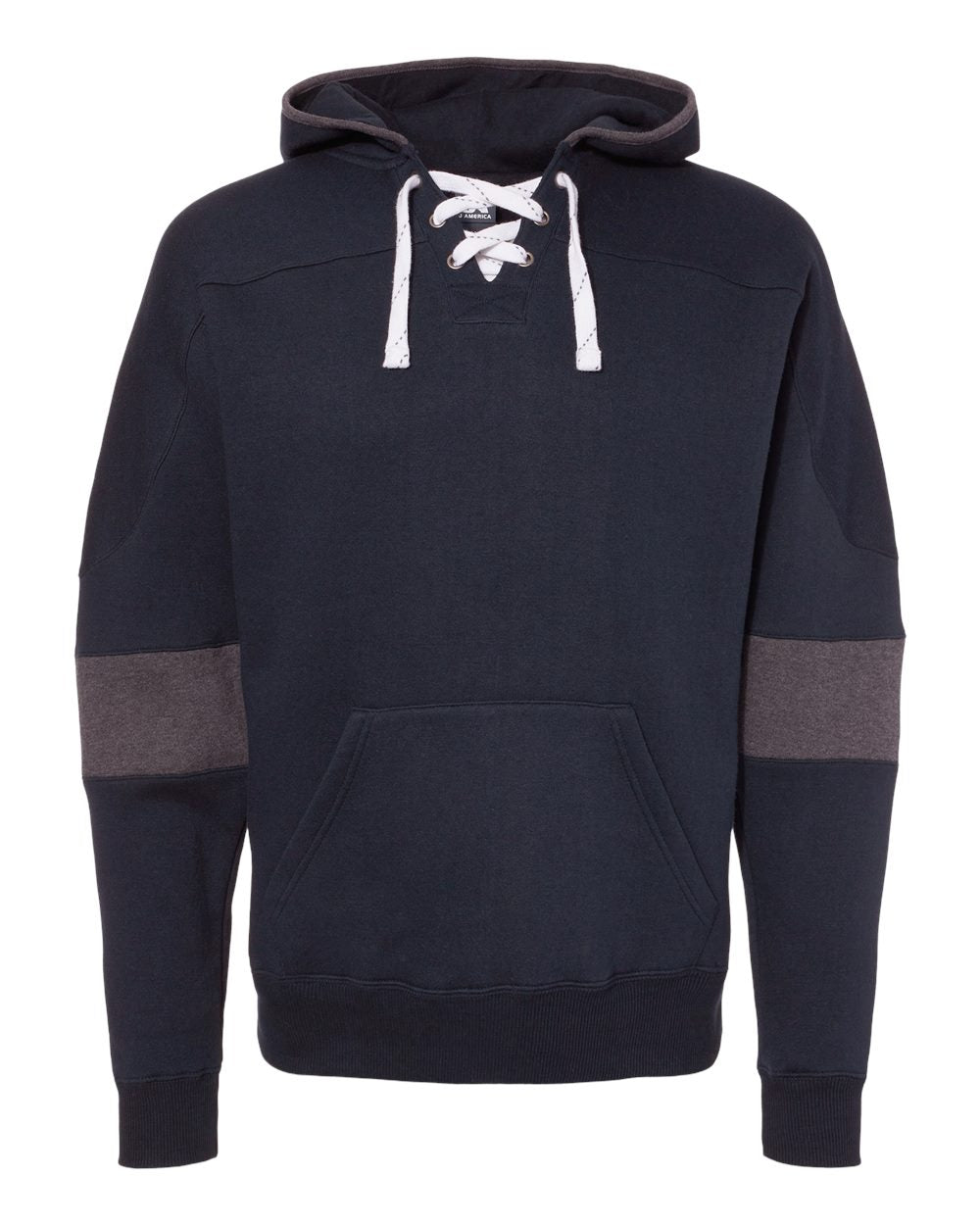 J. America Sport Colorblocked Hooded Sweatshirt