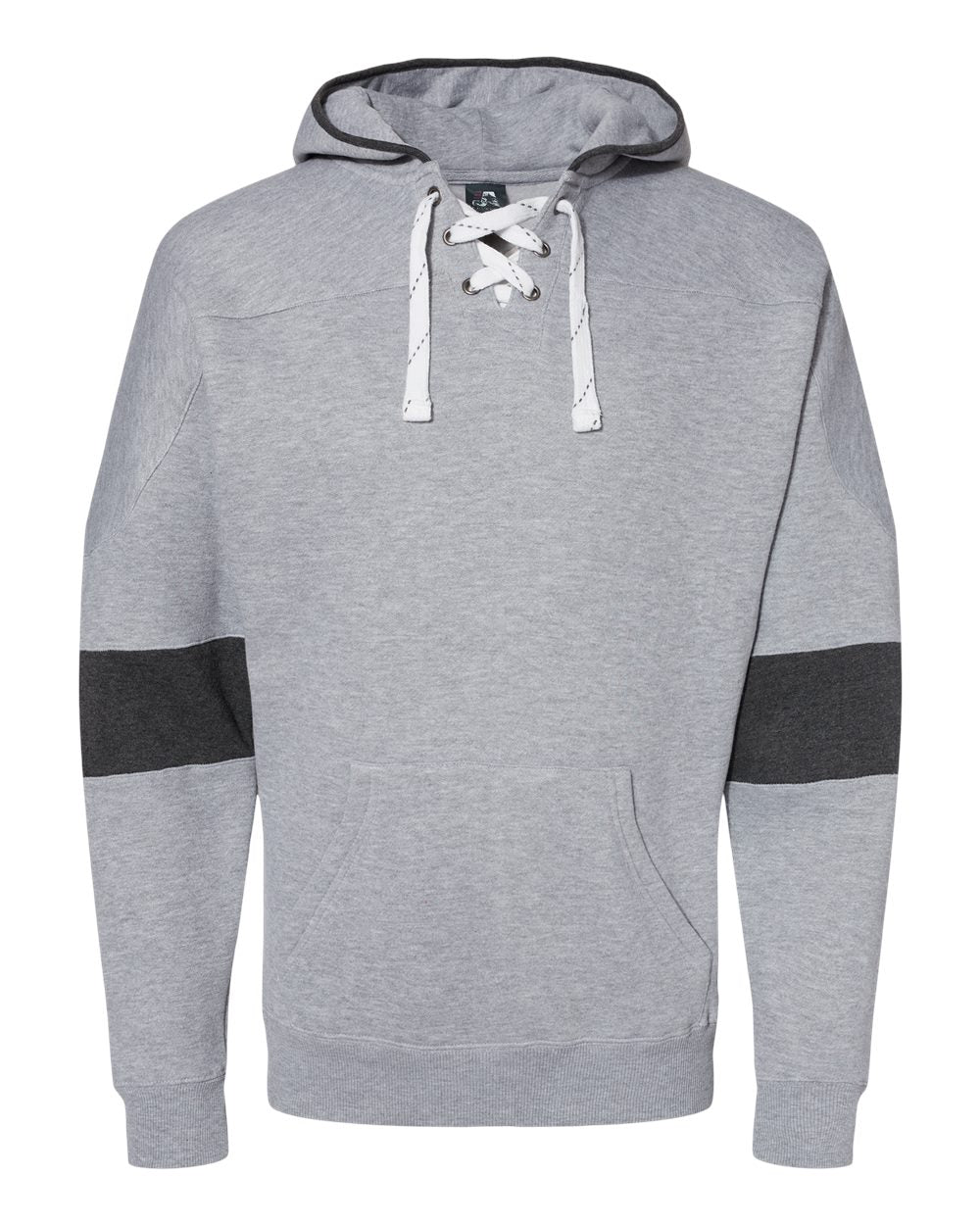 J. America Sport Colorblocked Hooded Sweatshirt