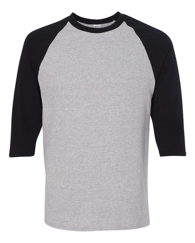 Gildan Heavy Cotton Raglan Three-Quarter Sleeve T-Shirt