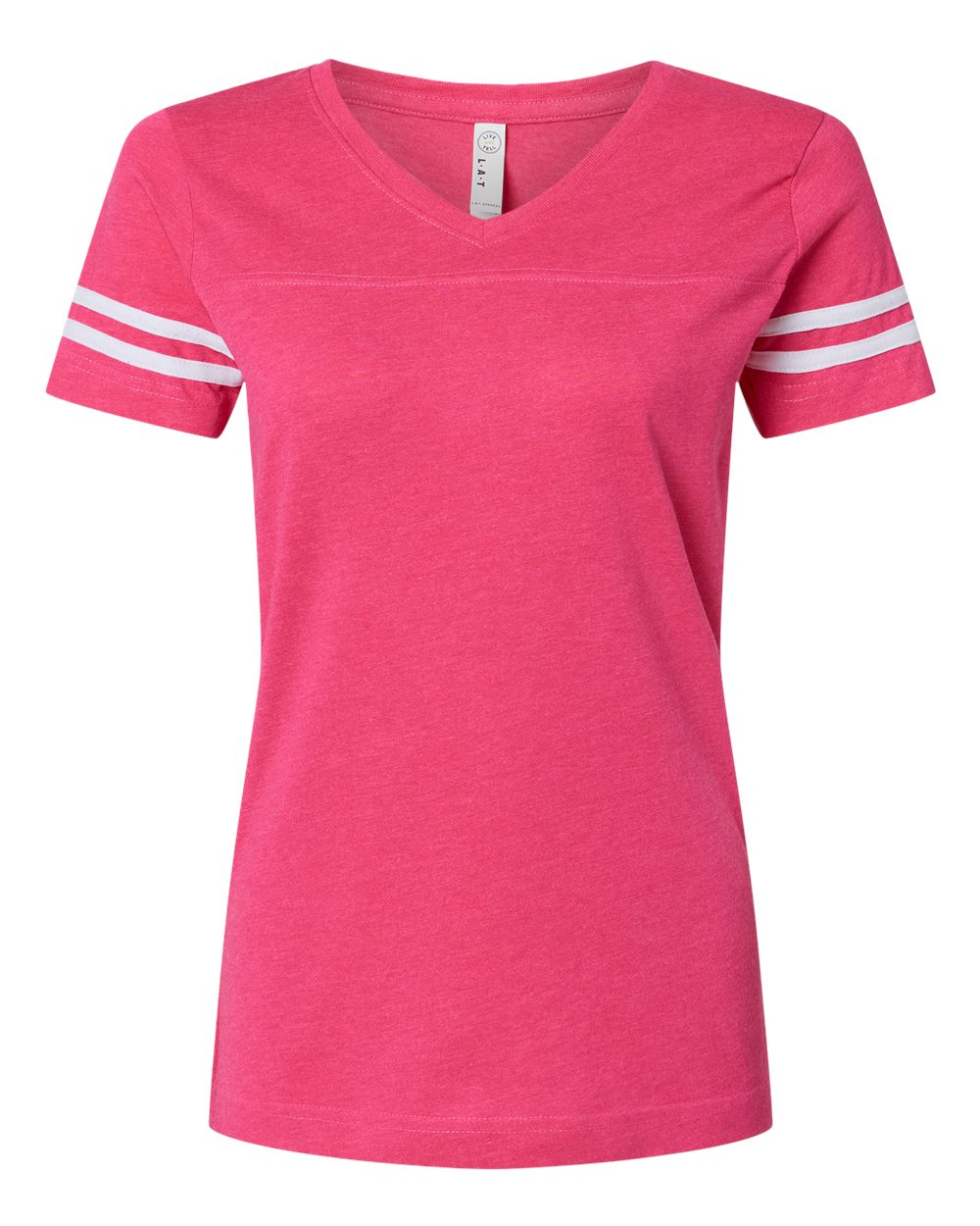 Women's LAT V-Neck Jersey Tee