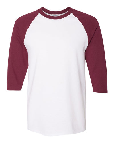 Gildan Heavy Cotton Raglan Three-Quarter Sleeve T-Shirt