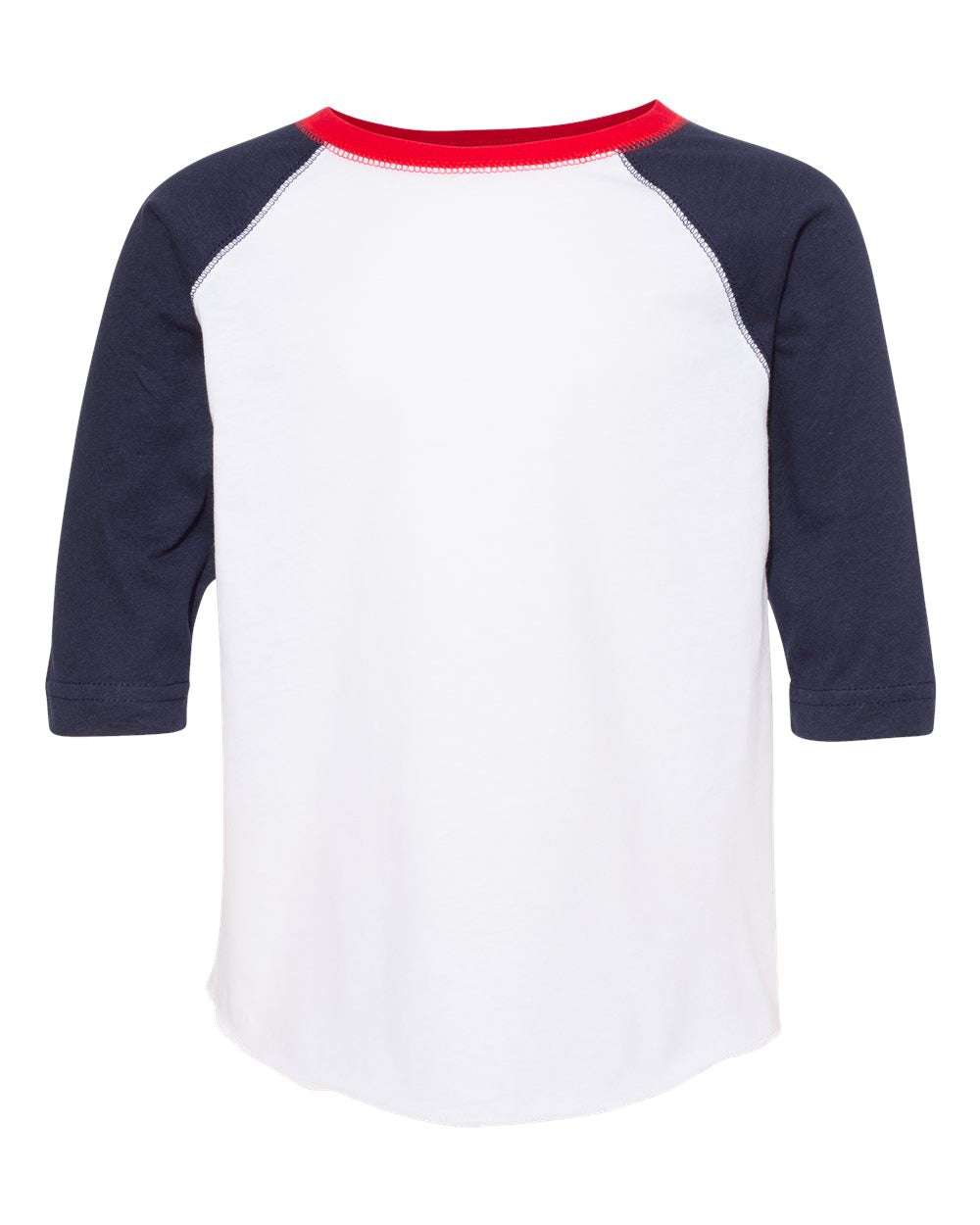 Rabbit Skins Toddler Baseball Three-Quarter Sleeve Tee