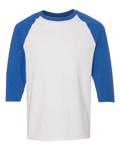 Gildan Heavy Cotton Raglan Three-Quarter Sleeve T-Shirt